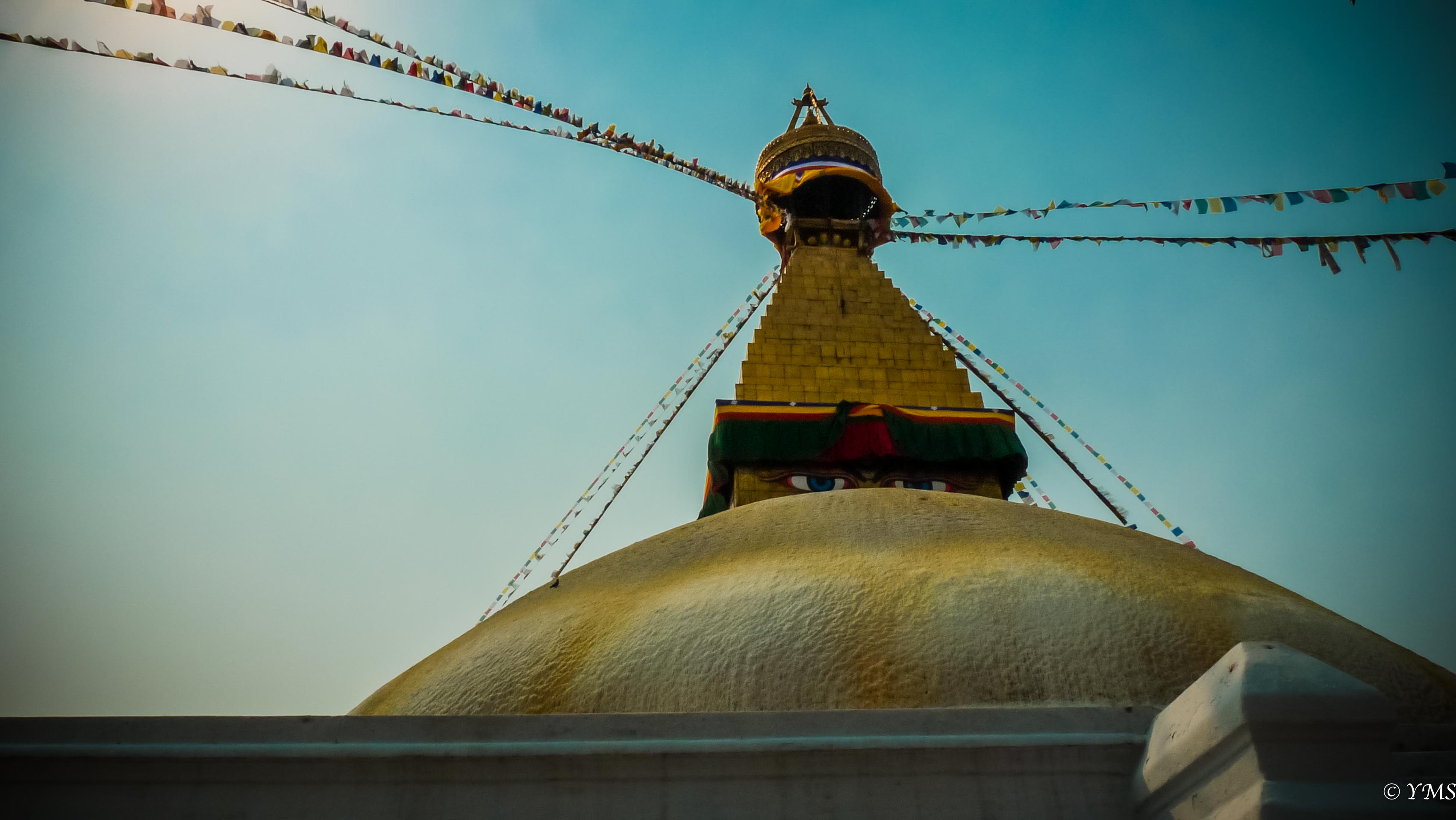 Nepal - Kathmandu - The Stupa At Bodhnath