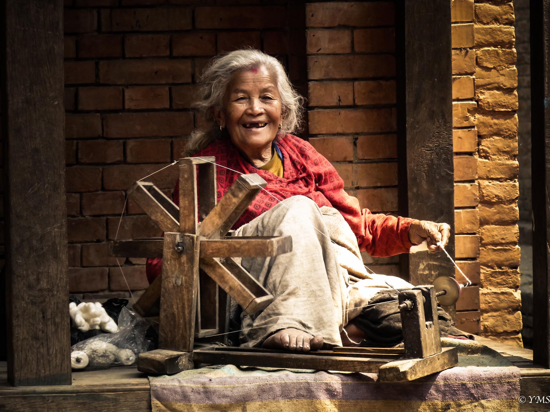 Nepal - Old Woman